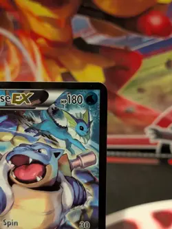 Pokemon TCG Blastoise EX Promo Holo Rare Card XY122 2016 LP Condition - Image 2