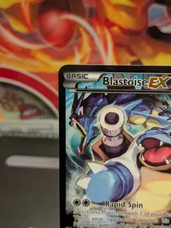 Pokemon TCG Blastoise EX Promo Holo Rare Card XY122 2016 LP Condition - Image 3