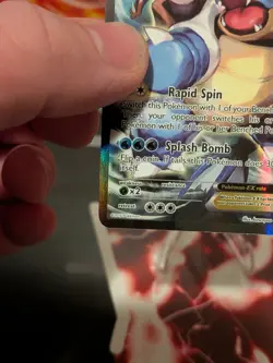 Pokemon TCG Blastoise EX Promo Holo Rare Card XY122 2016 LP Condition - Image 5