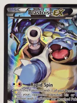 Pokemon TCG Blastoise EX Promo Holo Rare Card XY122 2016 LP Condition - Image 3