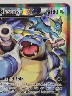 Pokemon TCG Blastoise EX Promo Holo Rare Card XY122 2016 LP Condition - Image 4