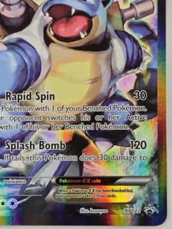 Pokemon TCG Blastoise EX Promo Holo Rare Card XY122 2016 LP Condition - Image 5