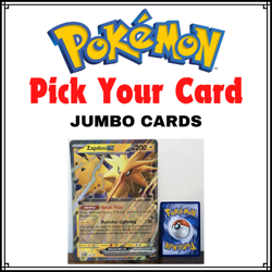 Pokemon Jumbo Cards - Oversized Promo Cards - Pick Your Card - Image 1