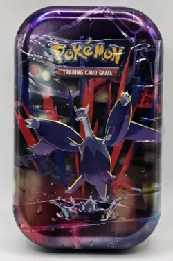 Pokemon Mega Evolution Mega Heroes Mini Tin Factory Sealed Mega Latias New 2025 - Image 1