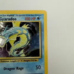 Pokemon Gyarados TCG Holo Card Base Set, Unlimited Rare, 6/102 LP Condition - Image 4