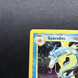Pokemon TCG Gyarados Base Set Holo Rare Card 6/102 LP Condition - Image 4