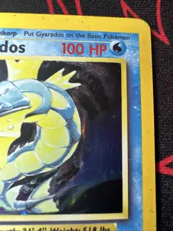 Pokemon Gyarados Holo Rare TCG Base Set Card 6/102 Vintage 1999 LP+ - Image 2