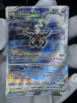Darkrai VSTAR GG50/GG70 Ultra Rare Holo Crown Zenith Galarian Gallery Pokemon NM - Image 3