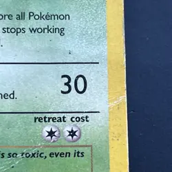 Muk 28/62 Non Holo Fossil Set Rare Pokemon WOTC Heavy Played - Image 5