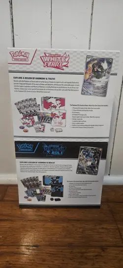 Pokemon TCG Black Bolt And White Flare Elite Trainer Box [Set Of 2 Sealed ETBs] - Image 3