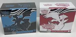 Pokemon TCG Black Bolt And White Flare Elite Trainer Box [Set Of 2 Sealed ETBs] - Image 1