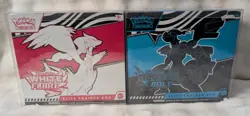 Pokemon TCG Black Bolt And White Flare Elite Trainer Box [Set Of 2 Sealed ETBs] - Image 1