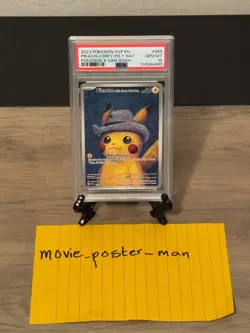 Pikachu with Grey Felt Hat Van Gogh 085 S&V Promo Pokemon PSA 10 Gem Mint - Image 1