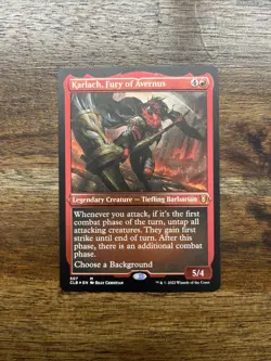 Karlach, Fury of Avernus Commander Legends: Battle for Baldur's Gate Foil Etched - Image 1
