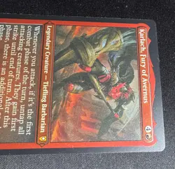 MTG Karlach, Fury of Avernus FOIL ETCHED Commander Legends Baldur's Gate 507 NM - Image 3