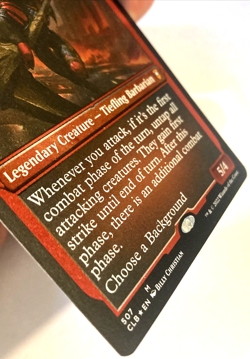 MTG Karlach, Fury of Avernus FOIL ETCHED Commander Legends Baldur's Gate 507 NM - Image 2