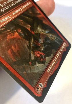 MTG Karlach, Fury of Avernus FOIL ETCHED Commander Legends Baldur's Gate 507 NM - Image 3