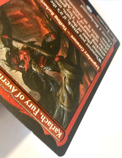 MTG Karlach, Fury of Avernus FOIL ETCHED Commander Legends Baldur's Gate 507 NM - Image 4