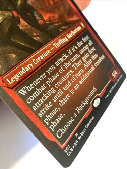 MTG Karlach, Fury of Avernus FOIL ETCHED Commander Legends Baldur's Gate 507 NM - Image 5