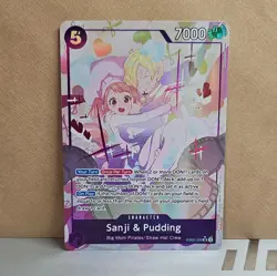 Sanji and Pudding Alt Art Parallel EB02-035 One Piece TCG English - Image 1