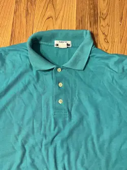 (3) Lot Of Polo Shirts Aeropostale Arrow Red Ape - Large Logo L Striped BEATERS - Image 3