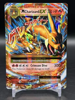 Pokemon TCG XY Evolutions M Charizard EX 13/108 Ultra Rare Mega English NM - Image 1