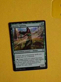Destiny Spinner THB Enchantment creature human Magic the Gathering Card. - Image 4