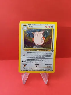 Pokemon Karte/card - Clefable Pixi 1/64 - Jungle - Holo - Swirl - Excellent - Image 1