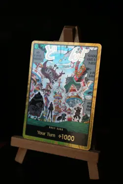 OP14 Gold DON!! Card Egghead Crisis The Azure Seas Seven One Piece ENGLISH NM - Image 1