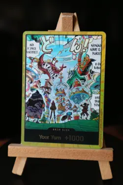 OP14 Gold DON!! Card Egghead Crisis The Azure Seas Seven One Piece ENGLISH NM - Image 2