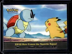 2000 Topps Pokemon TV Animation Edition Here Comes the Squirtle Squad #EP12 - Image 1