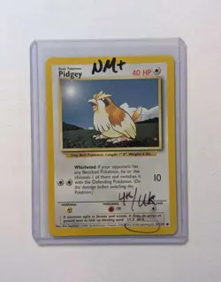💎NM+ 4th UK Print Pidgey #57/102 Base Set Pokemon Card 1999-2000 WOTC TCG PSA - Image 1