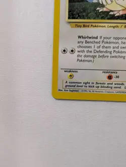 💎NM+ 4th UK Print Pidgey #57/102 Base Set Pokemon Card 1999-2000 WOTC TCG PSA - Image 5