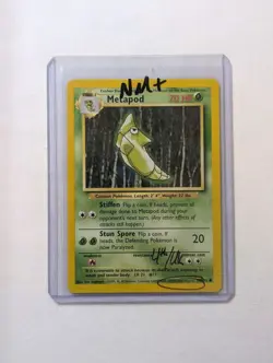 💎NM+ 4th UK Print Metapod #54/102 Base Set Pokemon Card 1999-2000 WOTC TCG PSA - Image 1