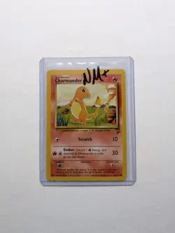 💎NM+ Charmander #69/130 Base Set 2 Pokemon Card 2000 WOTC TCG PSA - Image 1