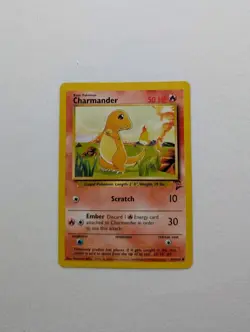 💎NM+ Charmander #69/130 Base Set 2 Pokemon Card 2000 WOTC TCG PSA - Image 2