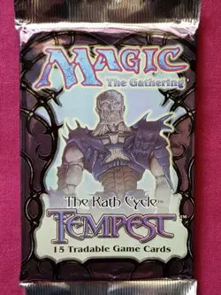 Magic The Gathering TEMPEST New Sealed Booster Pack MTG - Image 1