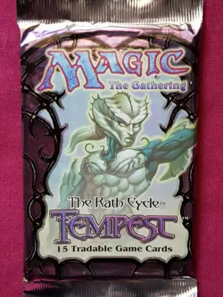 Magic The Gathering TEMPEST New Sealed Booster Pack MTG - Image 2