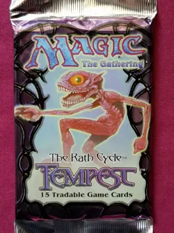 Magic The Gathering TEMPEST New Sealed Booster Pack MTG - Image 3