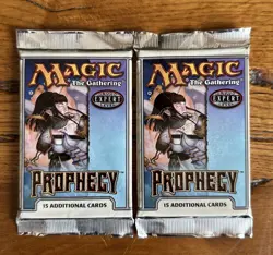 MTG: Prophecy, 2 x Sealed booster packs - Expert - 15 Cards per pack - VINTAGE - Image 1