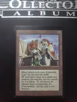 Mtg Juggernaut Beta Miscut Misprint Nm- Condition Uncommon Off-center Error - Image 2