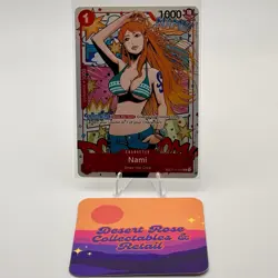 One Piece Card Game Nami ST01-007 Treasure Rare TR OP06 Wings Of The Captain - Image 1