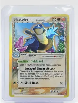 BLASTOISE 2006 POKEMON EX CRYSTAL GUARDIANS RARE REVERSE HOLO 2/100 Q0107 - Image 1