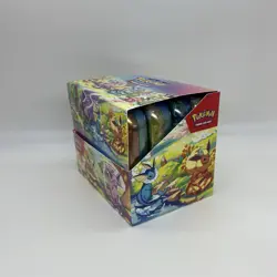 x2 Pokemon TCG - Scarlet & Violet Prismatic Evolutions Mini Tin UNSEALED Display - Image 3