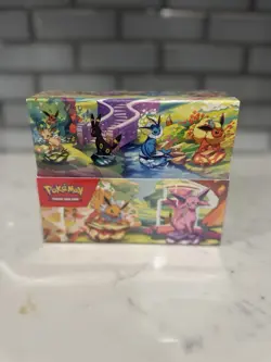 Pokemon TCG Prismatic Evolutions Mini Tin Display Case |BRAND NEW FACTORY SEALED - Image 1
