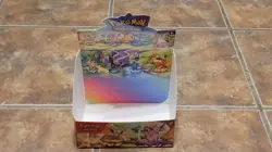 Pokemon TCG Prismatic Evolutions Mini Tin Display Box w/ 8 Tins & Coins NO PACKS - Image 3