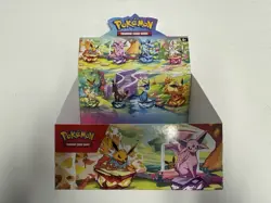 Pokemon TCG Prismatic Evolutions Mini Tin Display EMPTY Box No Cards or Packs - Image 1