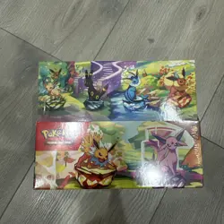 Pokemon TCG Prismatic Evolutions Mini Tin sealed display case! Fast shipping 🔥✅ - Image 1
