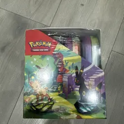 Pokemon TCG Prismatic Evolutions Mini Tin sealed display case! Fast shipping 🔥✅ - Image 4