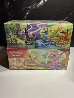 Pokemon TCG Prismatic Evolutions Sealed Mini Tin Display Case - Brand New - Image 1